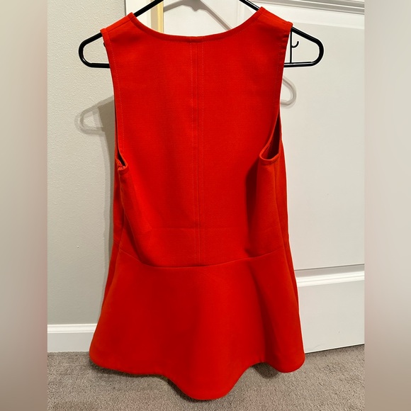 Anthropologie Brand Peplum V Neck Top - Picture 5 of 5